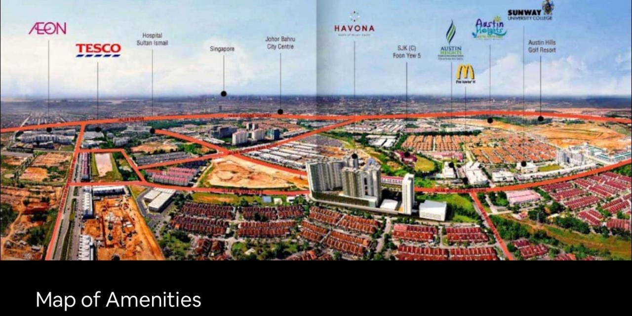 3Br Mount Austin @Midori Green Johor Bahru Exterior foto